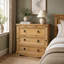 Carin Solid Wood 80cm W 3 - Drawer Chest of Drawers