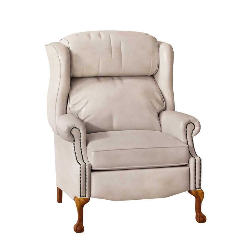 Fauteuil inclinable en cuir Maxwell, Cuir véritable Rio Minéral, Nouveaux classiques, Électrique