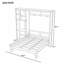 Lit escamotable avec bureau intégré et armoire de rangement à plusieurs niveaux, lit mural pliable, lit gain de place dissimulé pour appartement, bureau ou chambre d'amis-133671830