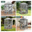 Enceinte de chat intérieure en bois Catio, enceinte intérieure Catio avec fenêtre d'accès-427881750