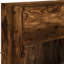 Unfinished TV Stand for TVs up to 28" with Fireplace Included-98524384