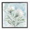 Abstrait, aquarelle, fleurs, pétales blancs, ciel bleu, par Carol Robinson