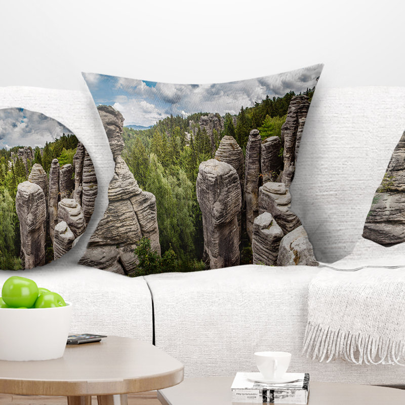 Coussin Schafer Landscape, 16 po x 1 po, Coussin décoratif