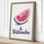 The Watermelon Botanical - Wrapped Canvas-1668960962-1668960988