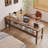 Burlywood L-Shaped Solid Wood desks-108600557-108600561
