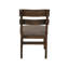 Chaise en bois rembourrée Dutton