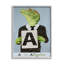 Éducative «A for Alligator» encadré sur bois par Coco De Paris, impression-1298308085-1298308086