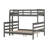 Wood Twin XL Over Queen Bunk Bed