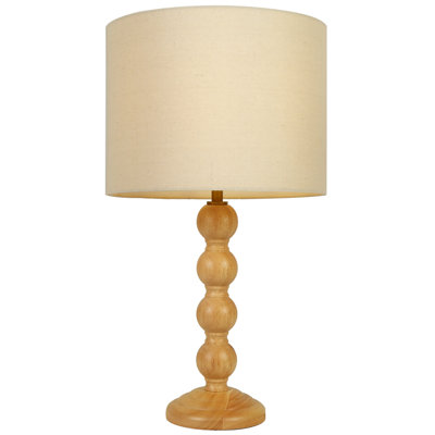 1- Light Dimmable 21.7'' Modern Farmhouse Table Lamp