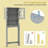 Over The Toilet Storage Bathroom Spacesaver Cabinet-1221023701