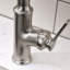 Robinet de cuisine avec douchette extractible en acier inoxydable