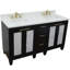 Ensemble de meuble-lavabo double 61 "avec miroir Schreck-1687713720