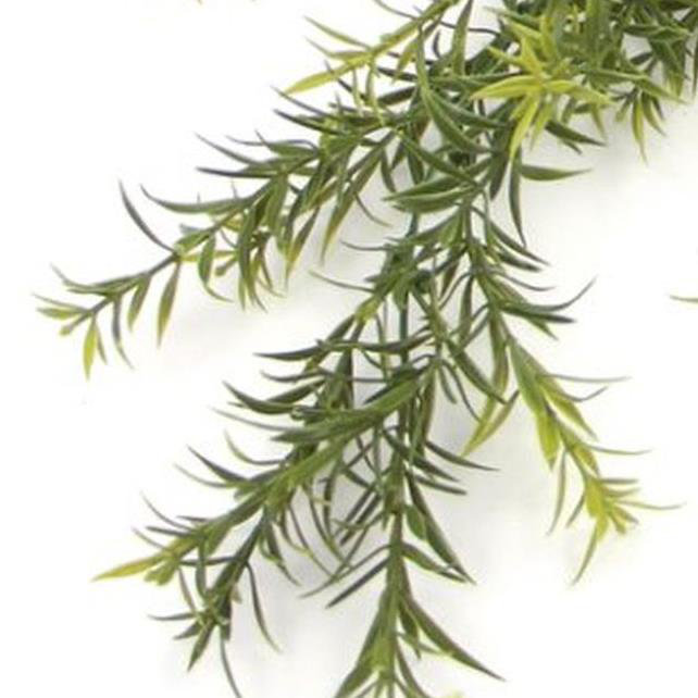 Artificial Hanging Plants Fire / UV Resistant 78 cm H Faux Fern Plant