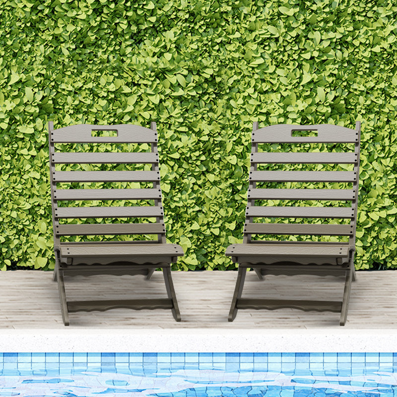 Chaises Adirondack pliantes pour l'extérieur, Bois