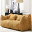 Grand fauteuil rembourré en mousse, idéal pour se détendre dans la salle à manger. Fauteuil inclinable haute résilience pour une expérience d'assise confortable.