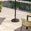 Outsunny 12kg Resin Garden Parasol Base for 32, 38, 48 mm Poles Bronze Tone