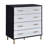 ACME Myles Chest, Black, Silver & Gold Finish-71602965
