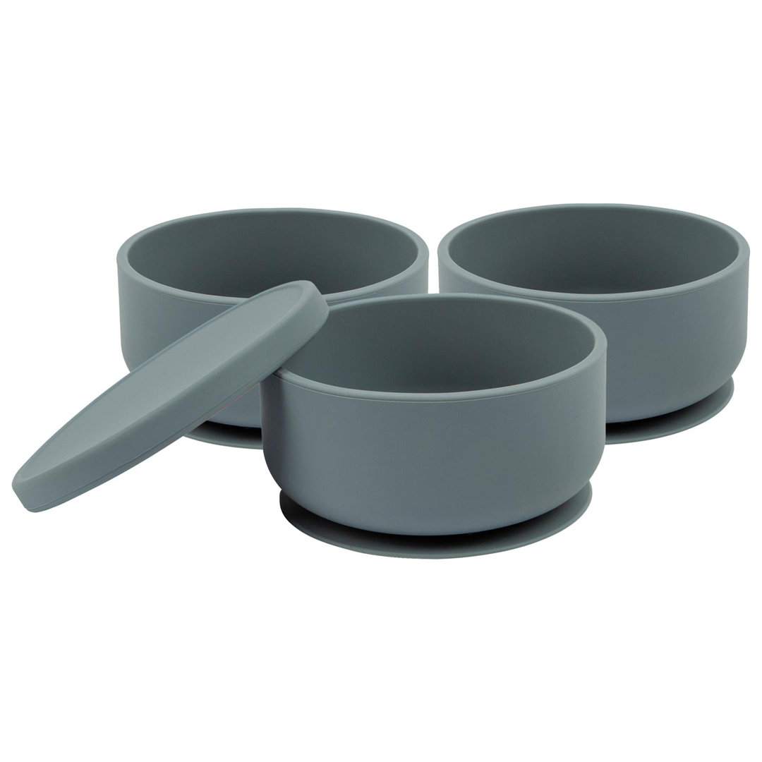 Tiny Dining - Baby Silicone Suction Bowls with Lid