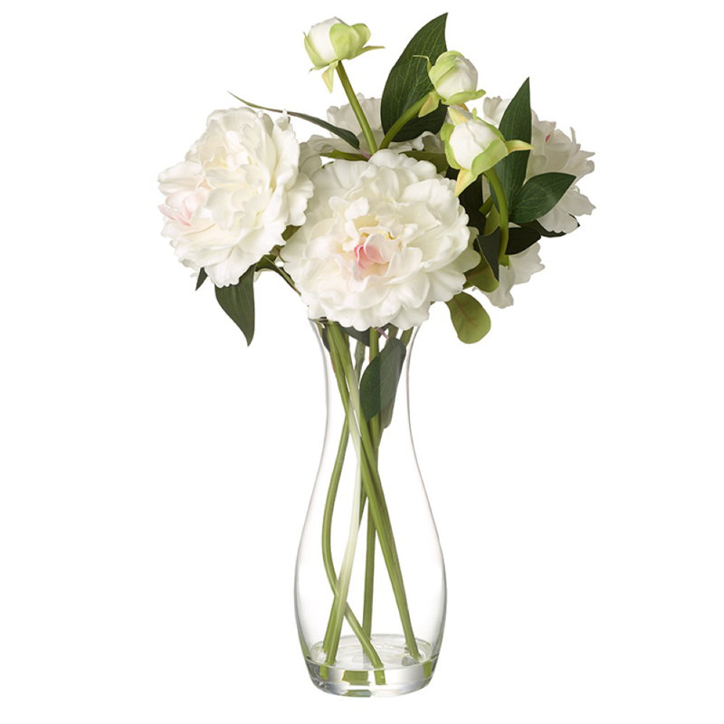Peony Arrangement in Vase