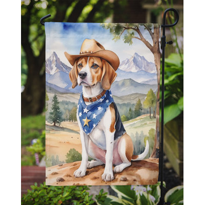 Cowboy Welcome Garden Flag