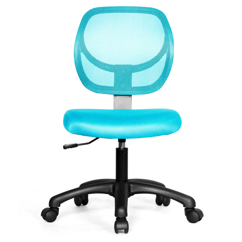 Inbox Zero Bovingdon Mesh Office Chair, Blue