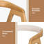 50cm H Polyester Blend Upholstered Armchair