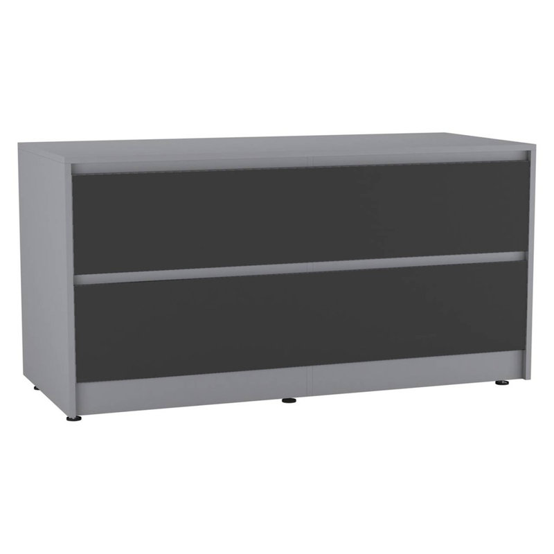 Rectangle Accent Chest, Grey