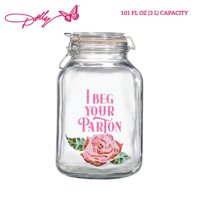 Dolly Parton Preserving Clamp Jar, 3 Liter
