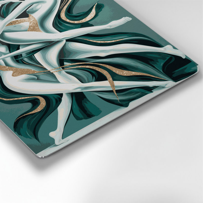 Art mural abstrait gris 94, H 11 po x l 14 po