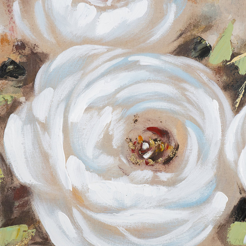 36 po x 36 po, reproduction d'art sur toile encadrée carrée, décoration pour salon, bureau, vestibule