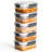 5 Cup Plastic Food Storage Containers With Lids Nestable Freezer Dishwasher Safe Rectangle Meal Prep Container Set,5-Pack