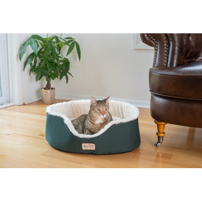 Canvas Bolster Pet Bed
