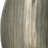 9.5X5.5X12" Aluminum Layered Chisel Oval Vase
