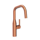 East Square Single Handle Pull Down Kitchen Faucet