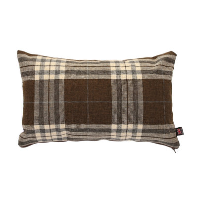 Chagnon Plaid Square Cushion