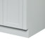 Meuble-lavabo double rectangulaire de 73 pouces avec comptoir en quartz blanc pur de 1,5 pouce d'épaisseur et finition grise-1490856326-1490856346