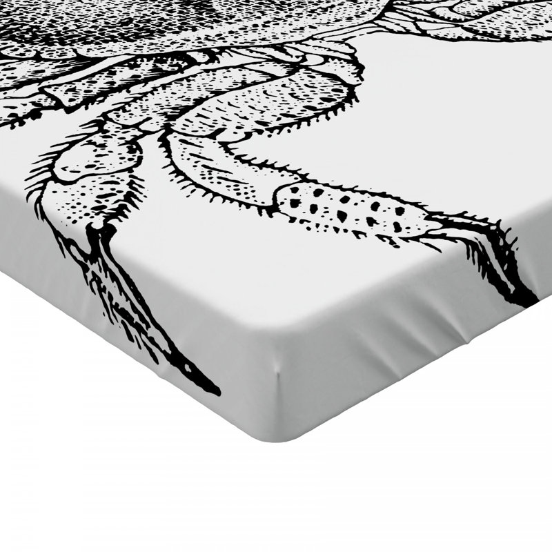 Drap-housse crabes, Drap-housse simple TG