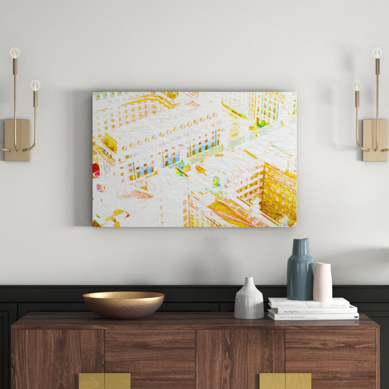 1 Piece Wall Art on Canvas, 61 cm H x 92 cm W x 4 cm D