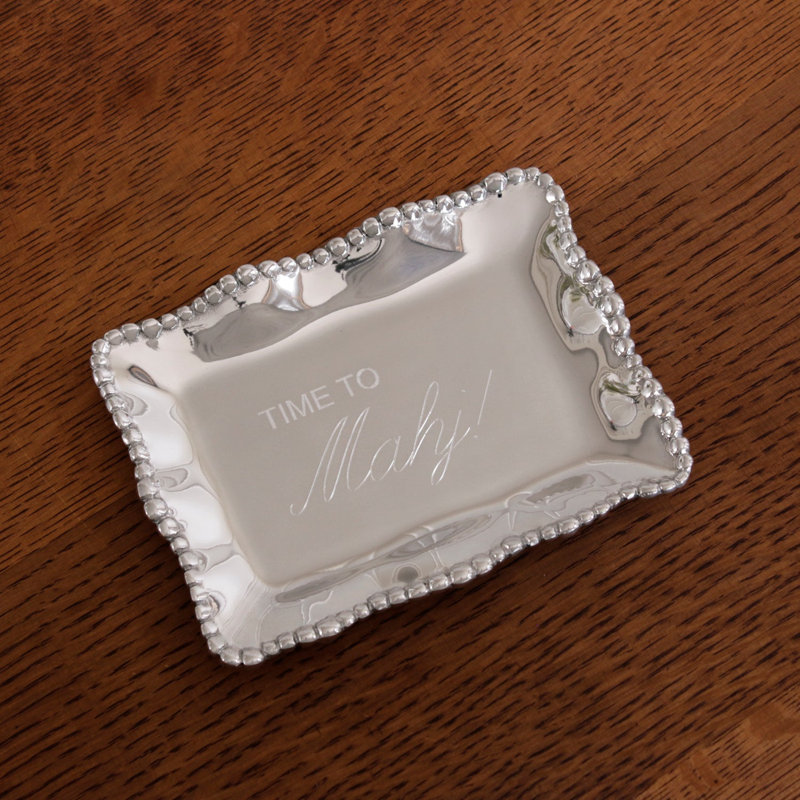 Giftables Aluminum Decorative Tray