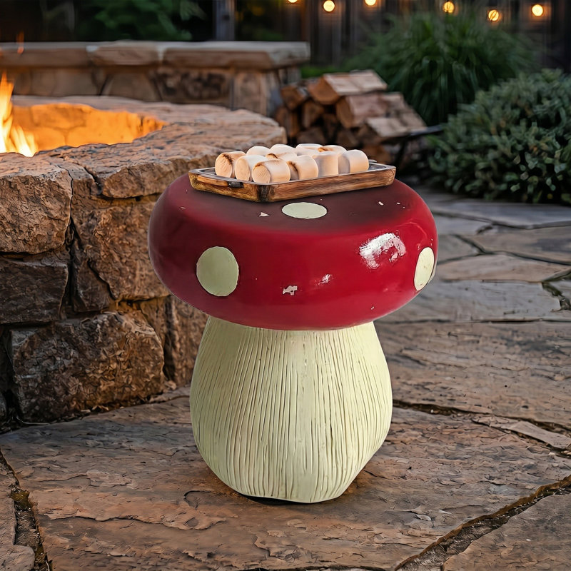 Tabouret de jardin 13 po, Red