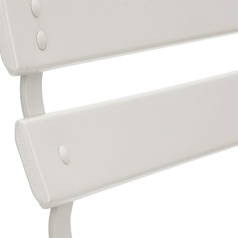 3-Piece Outdoor Folding Bistro Set, White