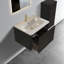 Meuble-lavabo mural rayé 24 po avec lavabo en céramique pour salle de bain moderne, pré-assemblé-1379494438-1379494437