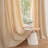 Outdoor Curtain with Tab Top, Waterproof Black Out Thermal Insulated Outdoor Bedroom Livingroom Curtains, Effective Sun and Privacy Protection Curtain, for Balcony Terrace Pergola Indoor, Single Panel, 52" W x 120" L Beige-820979237-820979234