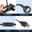 Simao Adjustable Clip On Lamp