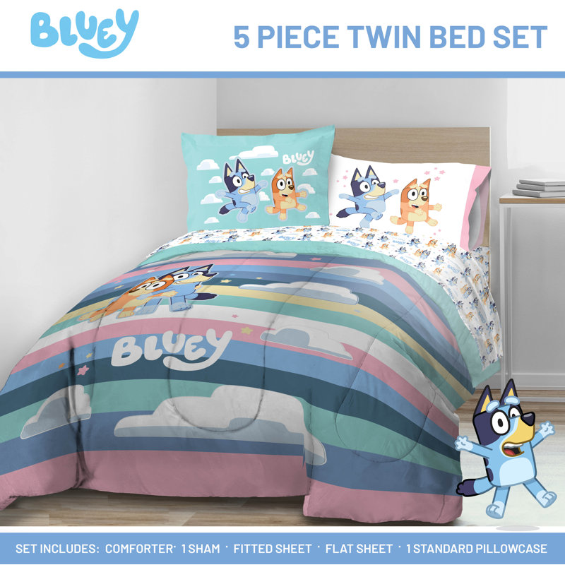 Ensemble de lit Bluey, Lit simple