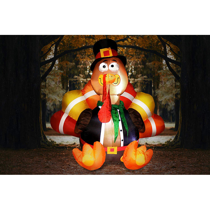 Gonflable gobbles the dinde