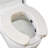 Soft Padded Toilet Seat Cushion - 2-Inch Thick Soft Riser for Extra Comfort, Non-Slip Universal Fit for Standard/Elongated Bowls-114681390