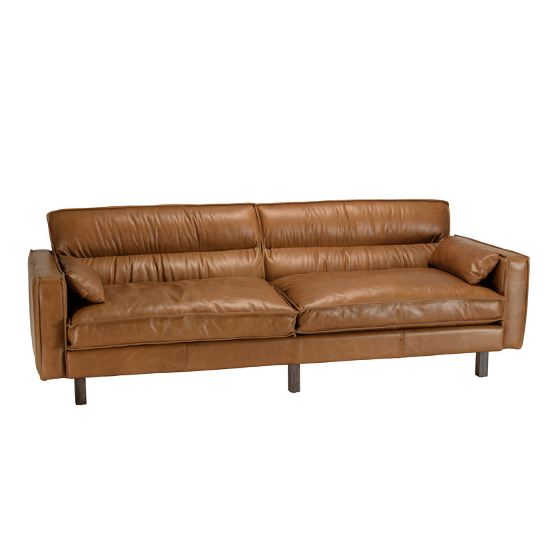 GASTON Genuine Leather Sofa