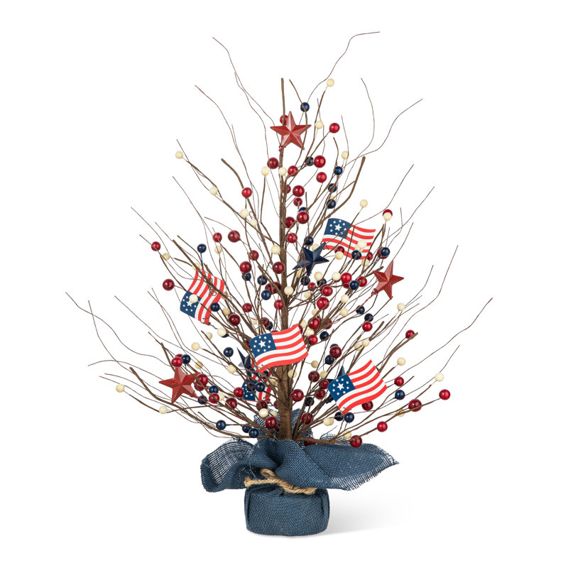 Patriotic/American Berry Table Tree