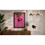 Fuchsia Blooms Botanical - Framed Print-610102187-610102188